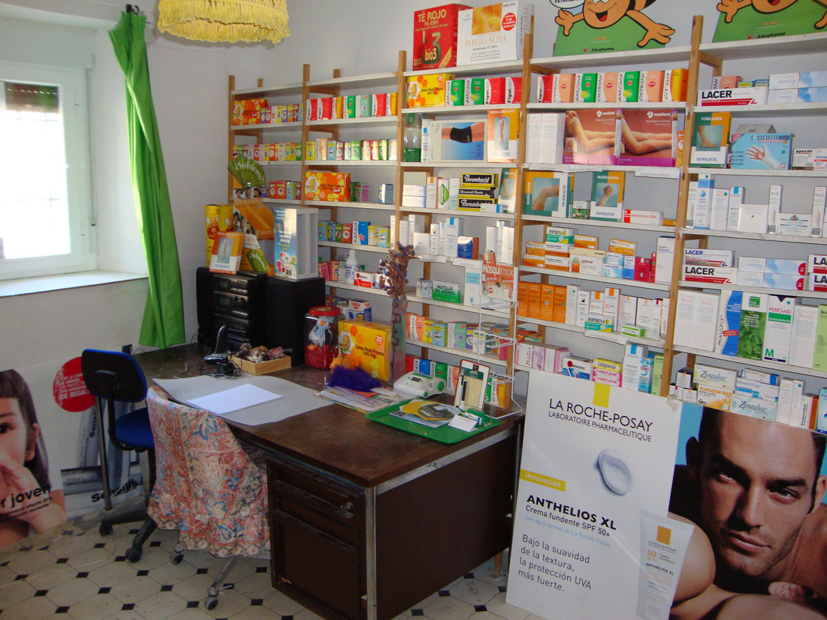 Farmacia de Recuerda Zona de trabajo antigua